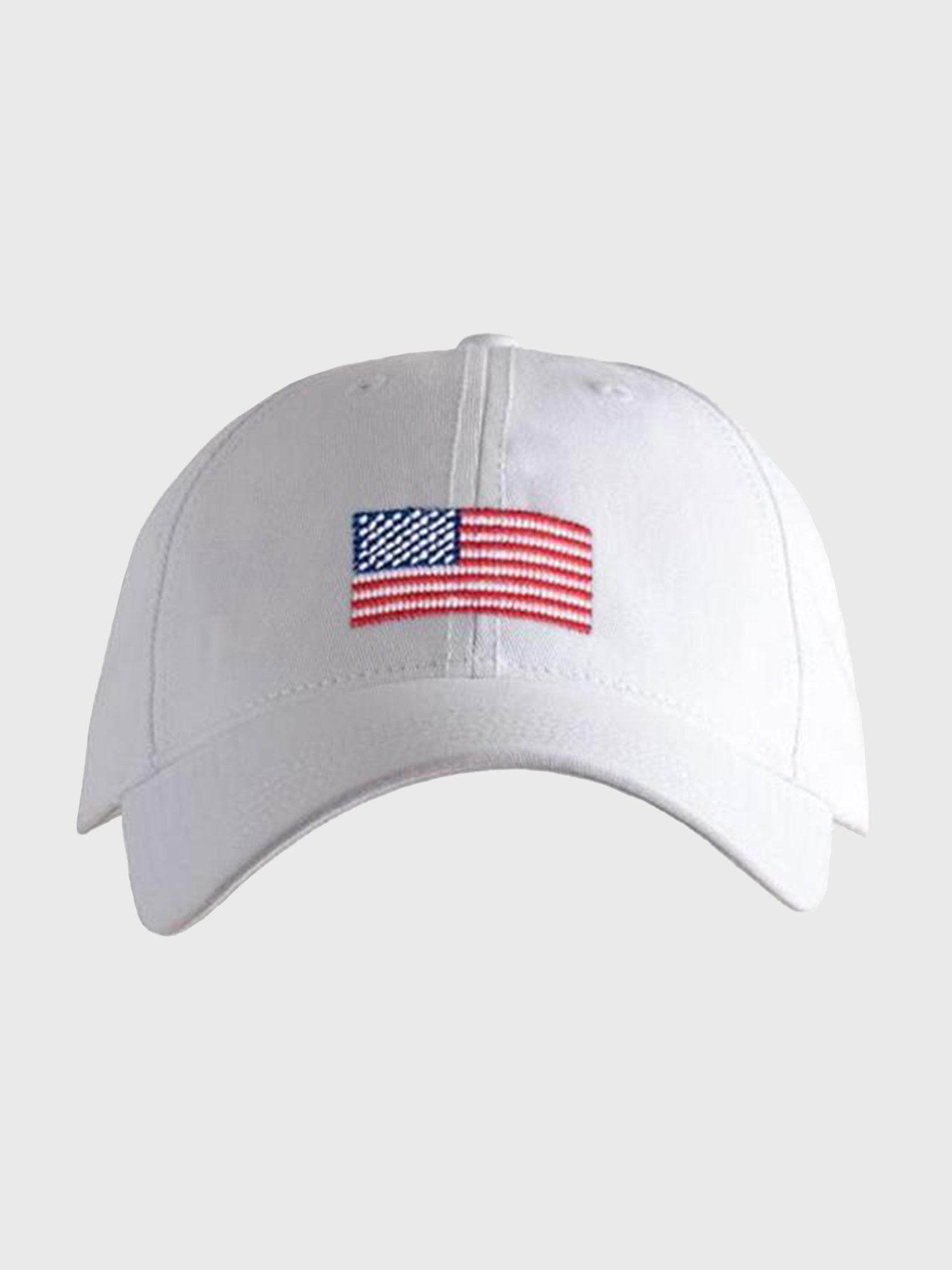 Harding Lane Kids' American Flag White Hat - Saint Bernard
