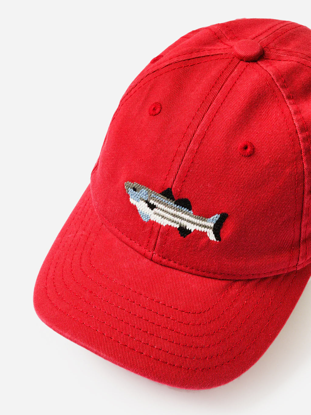 Harding Lane Kids' Striped Bass Canvas Hat - Saint Bernard