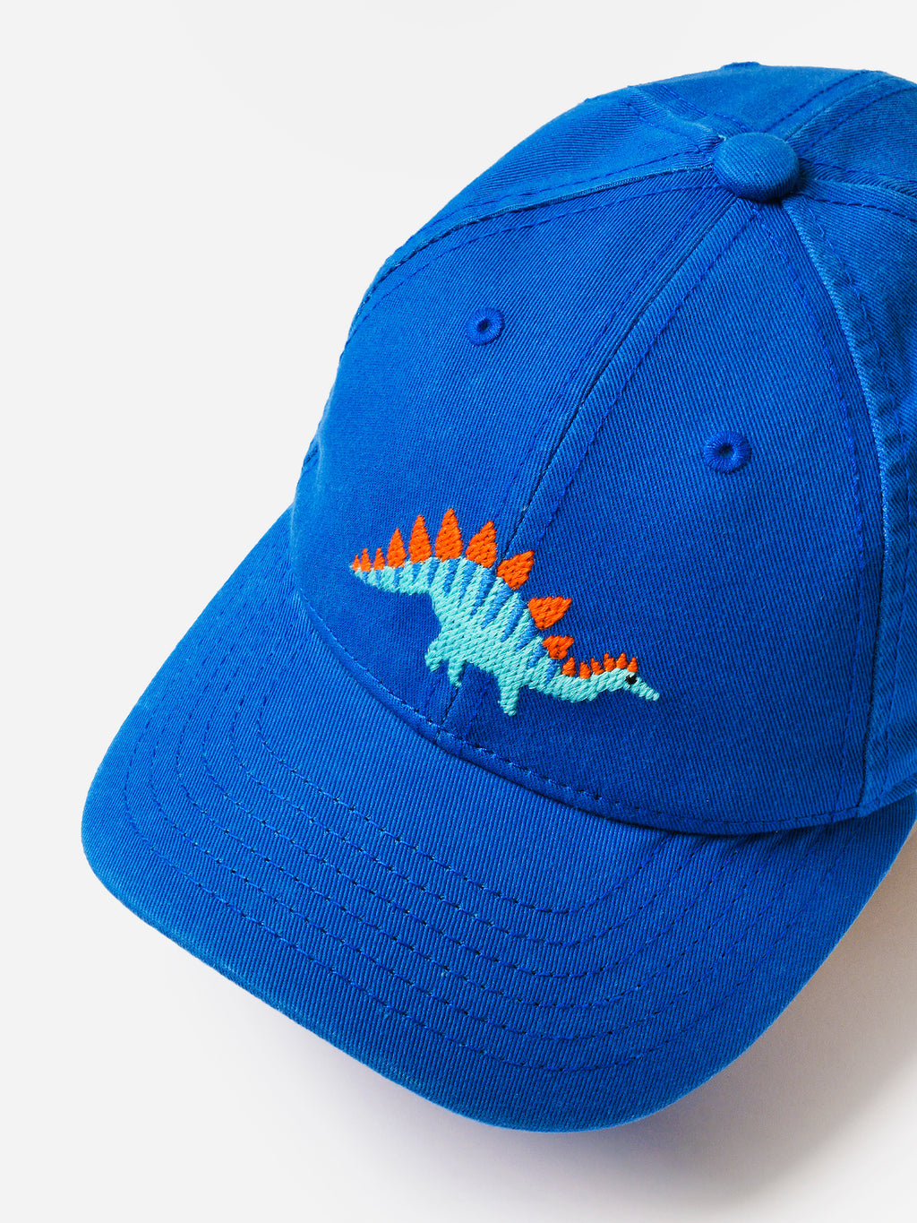 Harding Lane Kids' Stegosaurus Canvas Hat - Saint Bernard