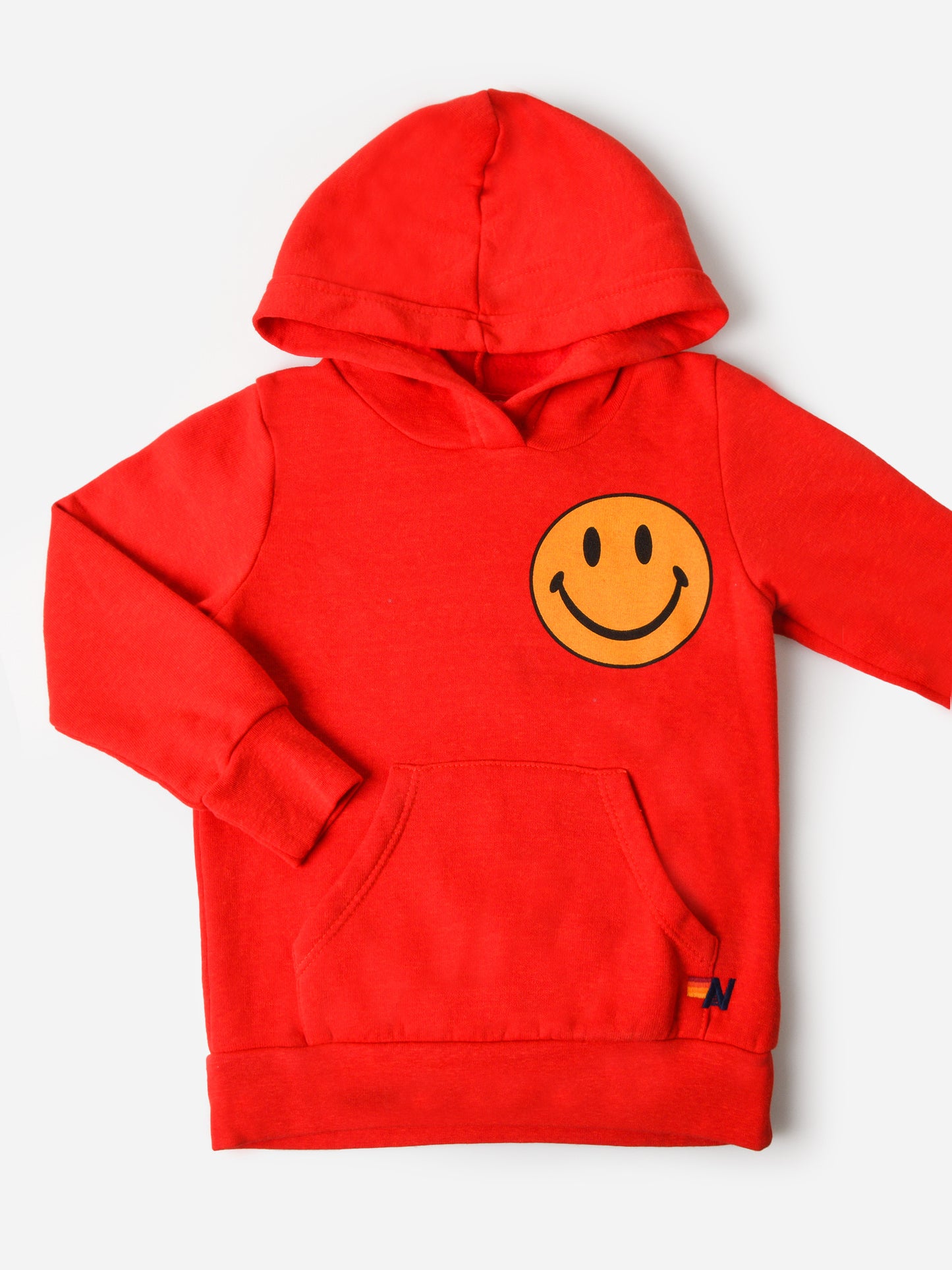 Aviator Nation Kids' Smiley 2 Pullover Hoodie - Saint Bernard