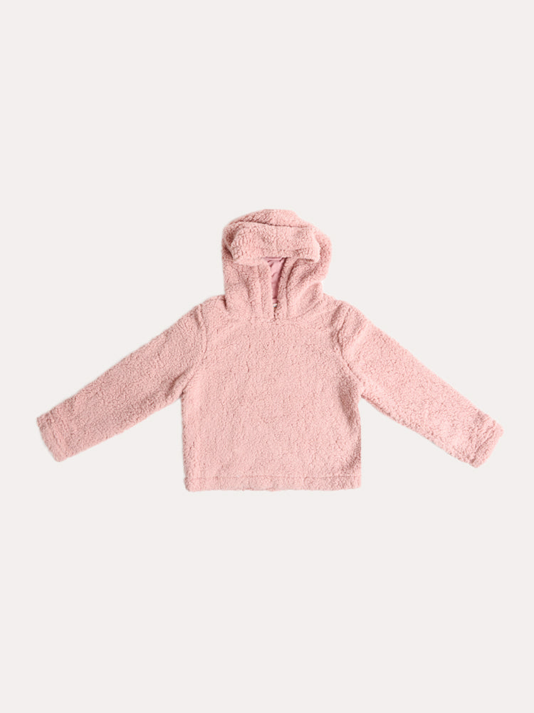 Vintage Havanah Girls' Sherpa Pullover - Saint Bernard