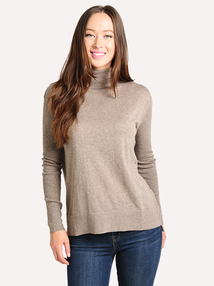 Velvet Women's Kimmy Turtleneck Sweater - Saint Bernard