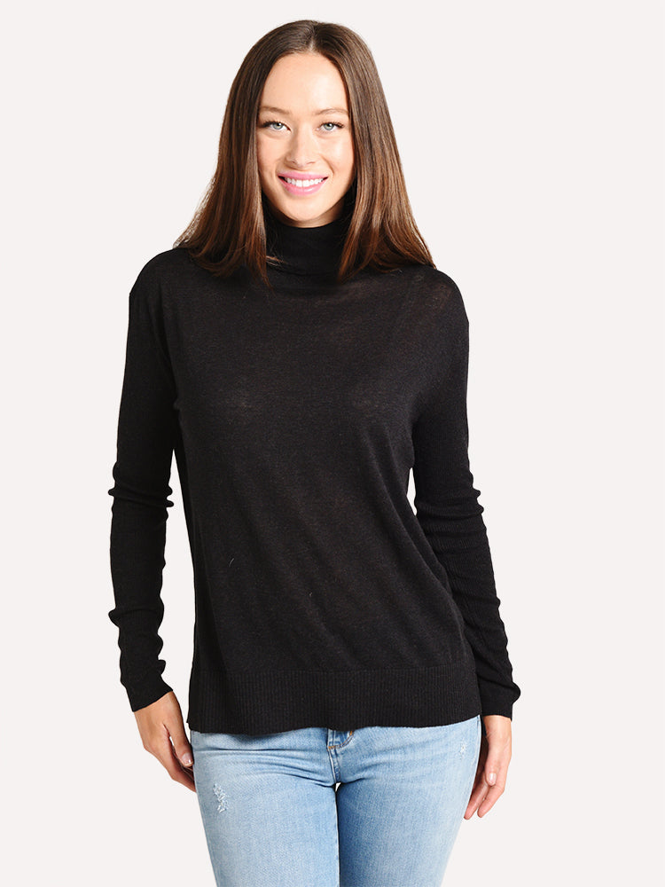 Velvet Women's Kimmy Turtleneck Sweater - Saint Bernard