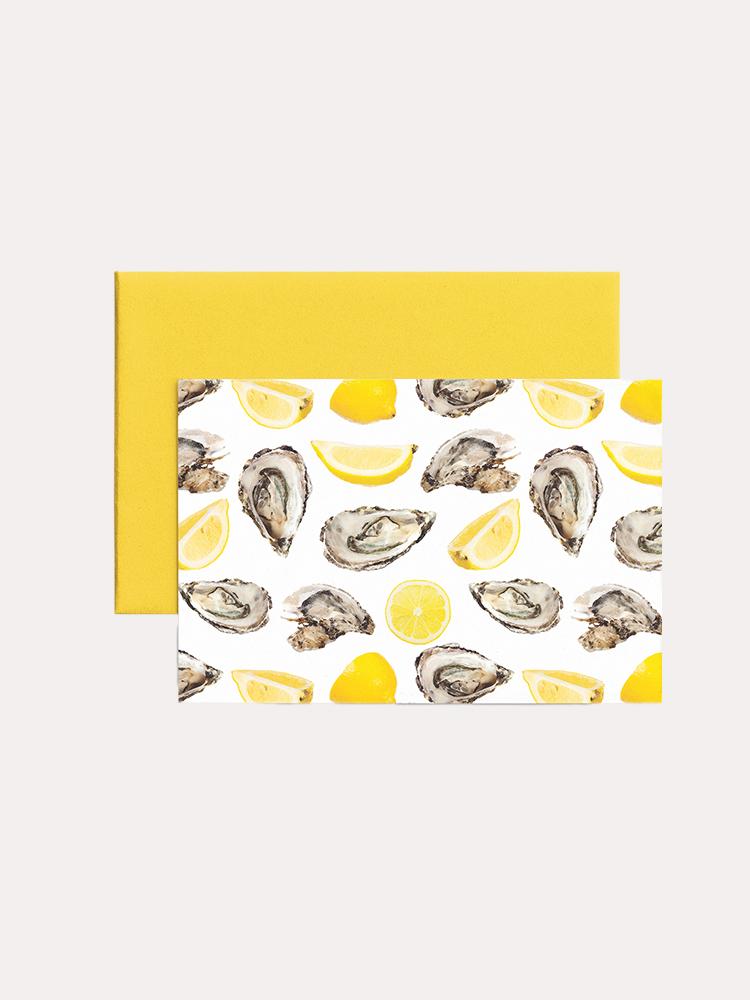 Katie Kime The World Is Your Oyster Folded Notecard Set