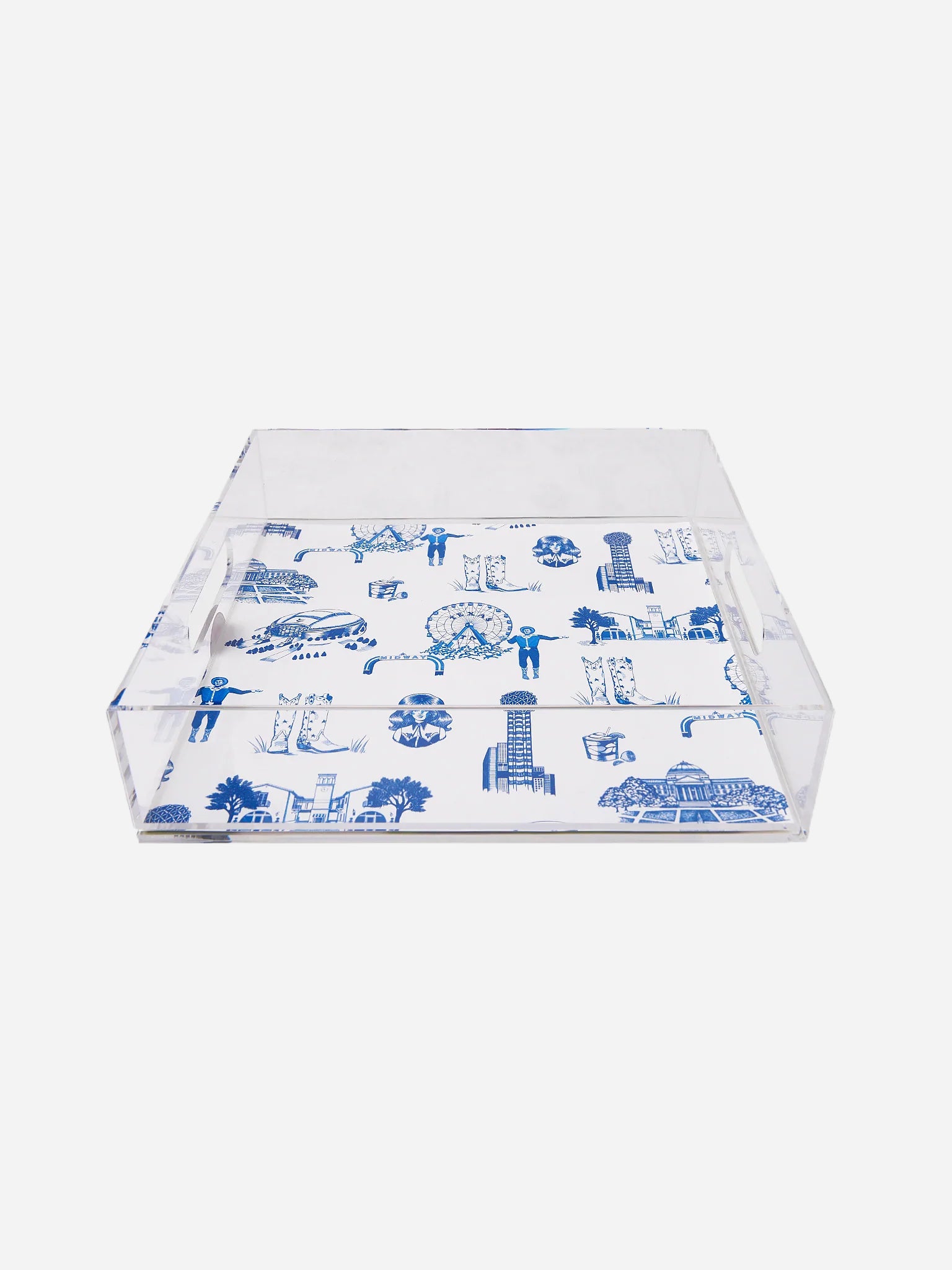 Katie Kime Dallas Toile Tray - Thumbnail 5
