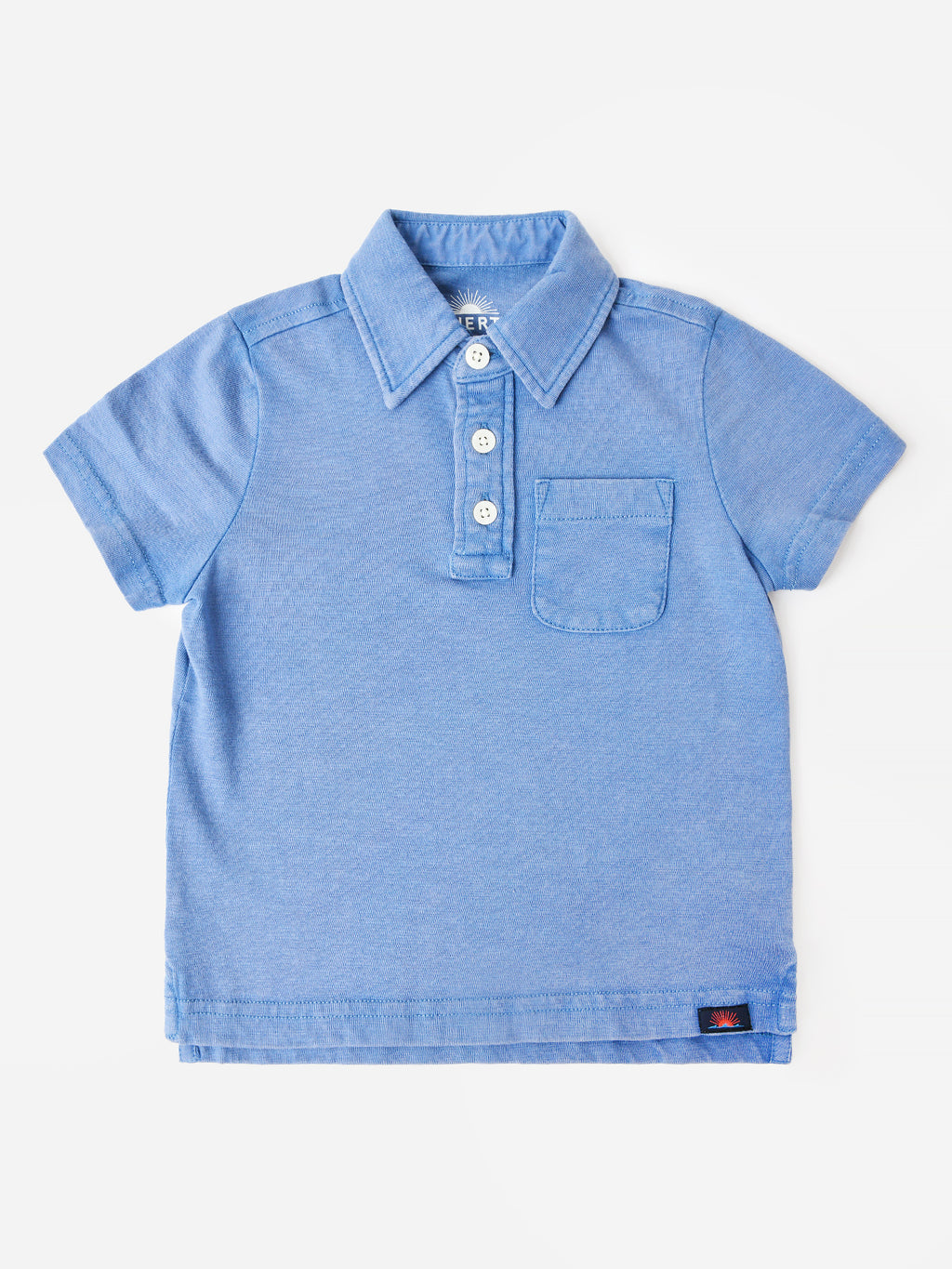 Faherty Brand Boys' Sunwashed Polo - Saint Bernard