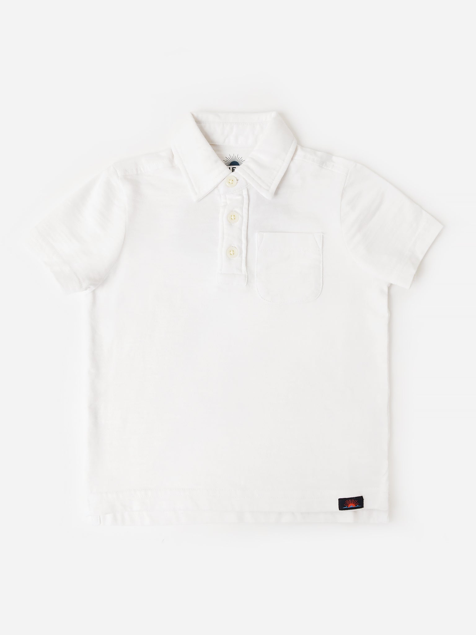Faherty Brand Boys' Sunwashed Polo - Saint Bernard