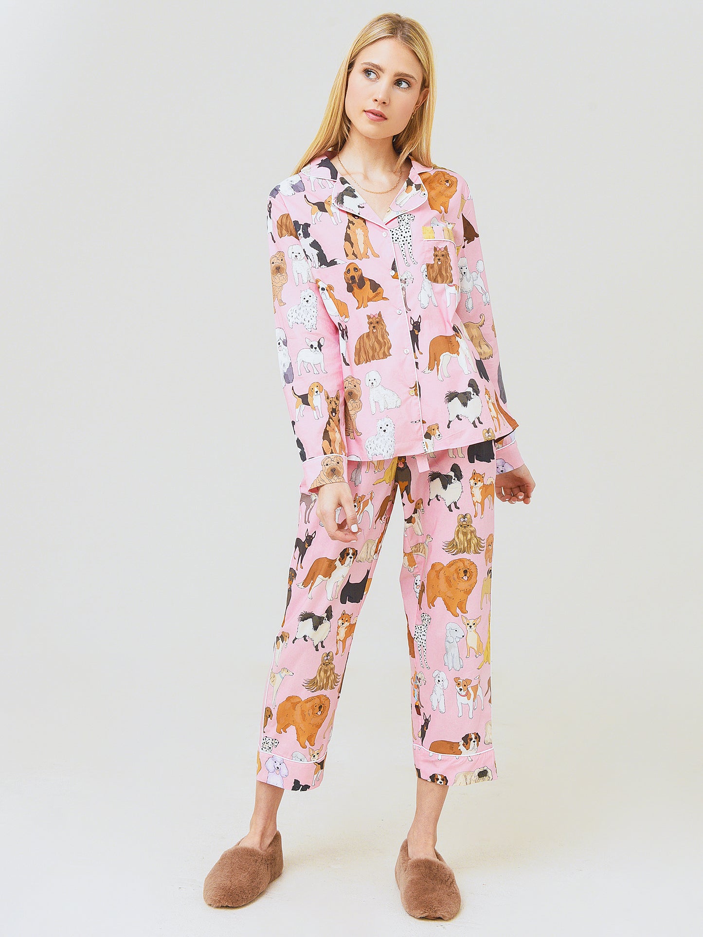 Karen Mabon Women's Crufts Cotton PJ Set – saintbernard.com
