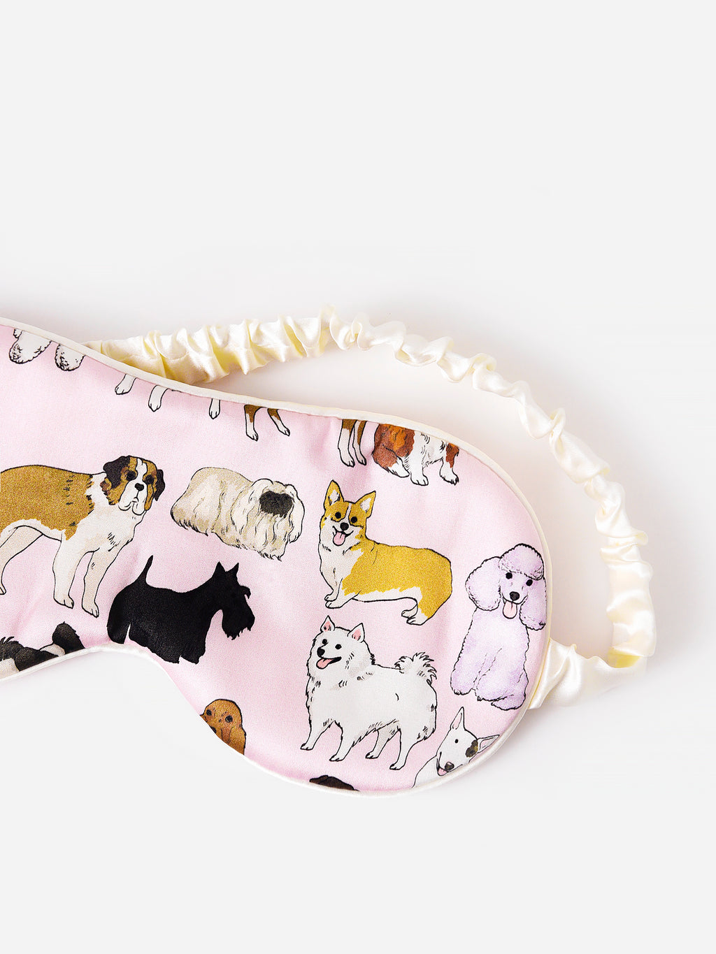Karen Mabon Crufts Sleep Mask - Saint Bernard