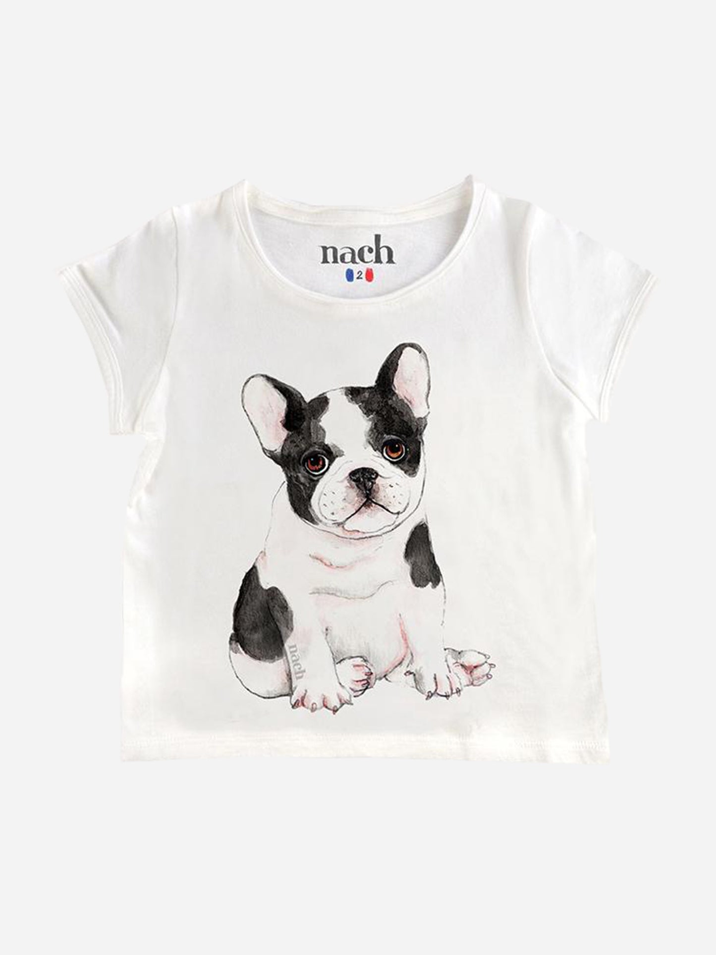 Nach Bijoux Girls' Bulldog Tee - Saint Bernard