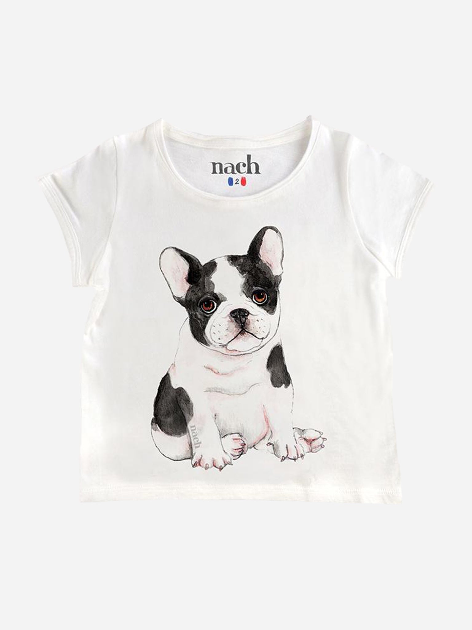 Nach Bijoux Girls' Bulldog Tee - Saint Bernard