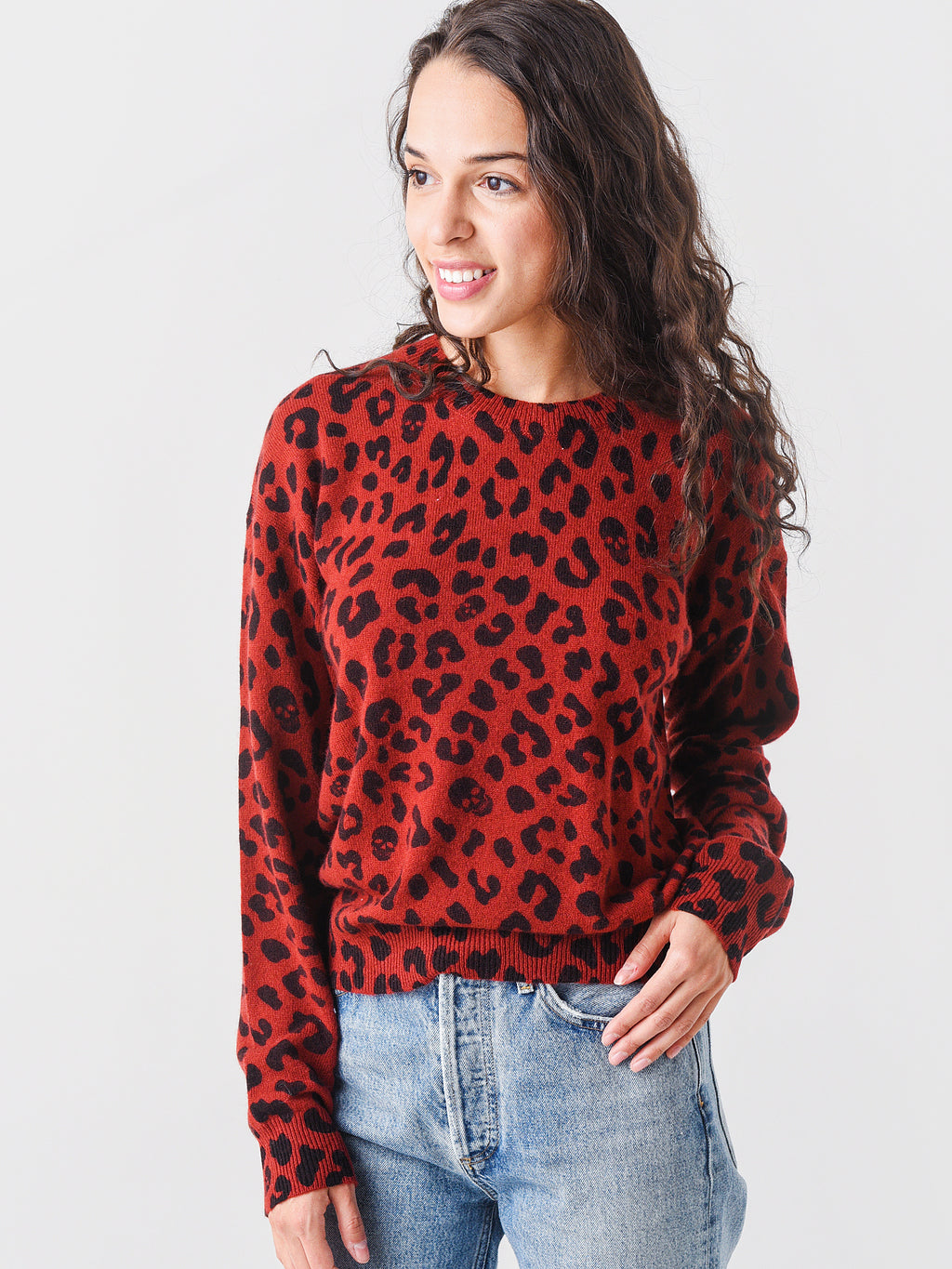 27 Miles Women's Kora Printed Pullover Sweater - Saint Bernard