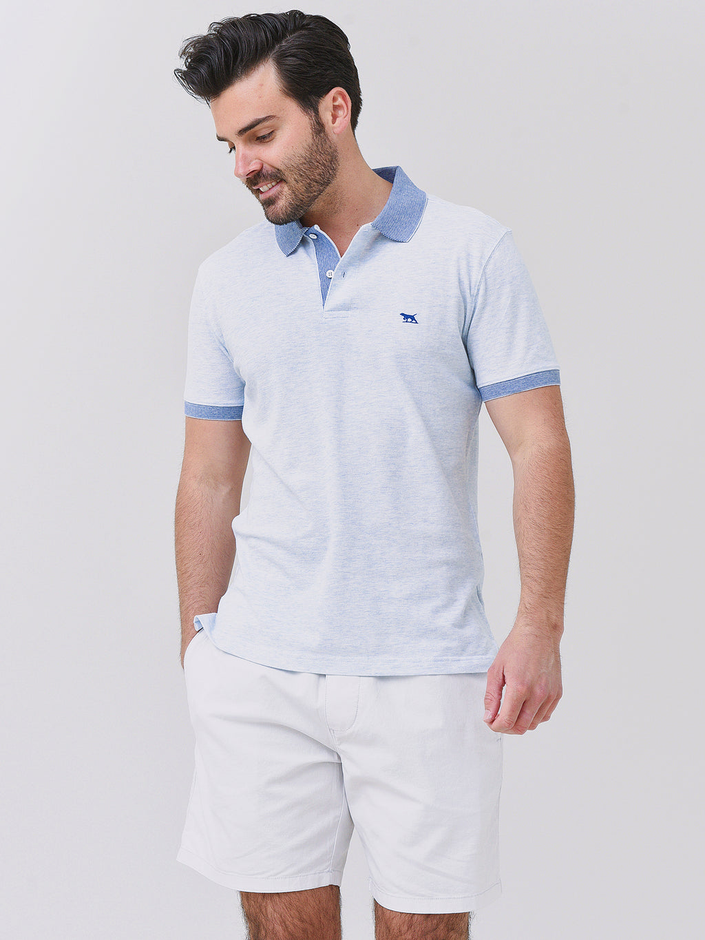 Rodd and Gunn Men's New Haven Polo - Saint Bernard