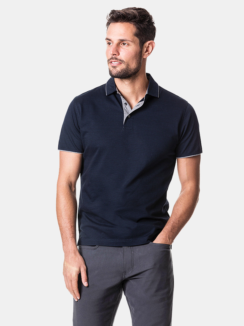 Rodd And Gunn Men's Alton Valley Sports Fit Polo - Saint Bernard