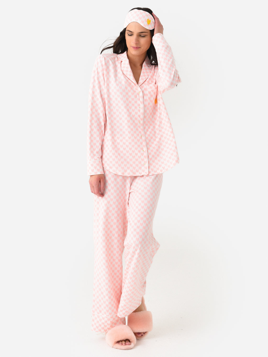 Kerri Rosenthal Women's Betty Pajama Set - Saint Bernard