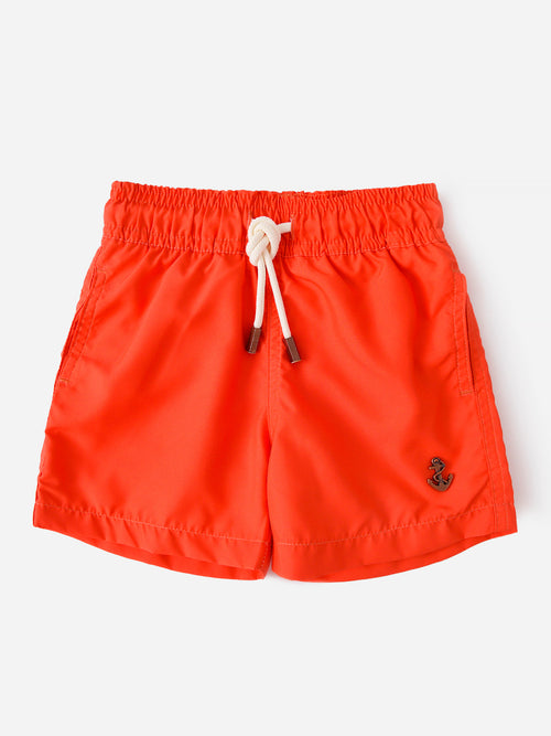 Retromarine Boys' Orange Blossom Swim Trunk