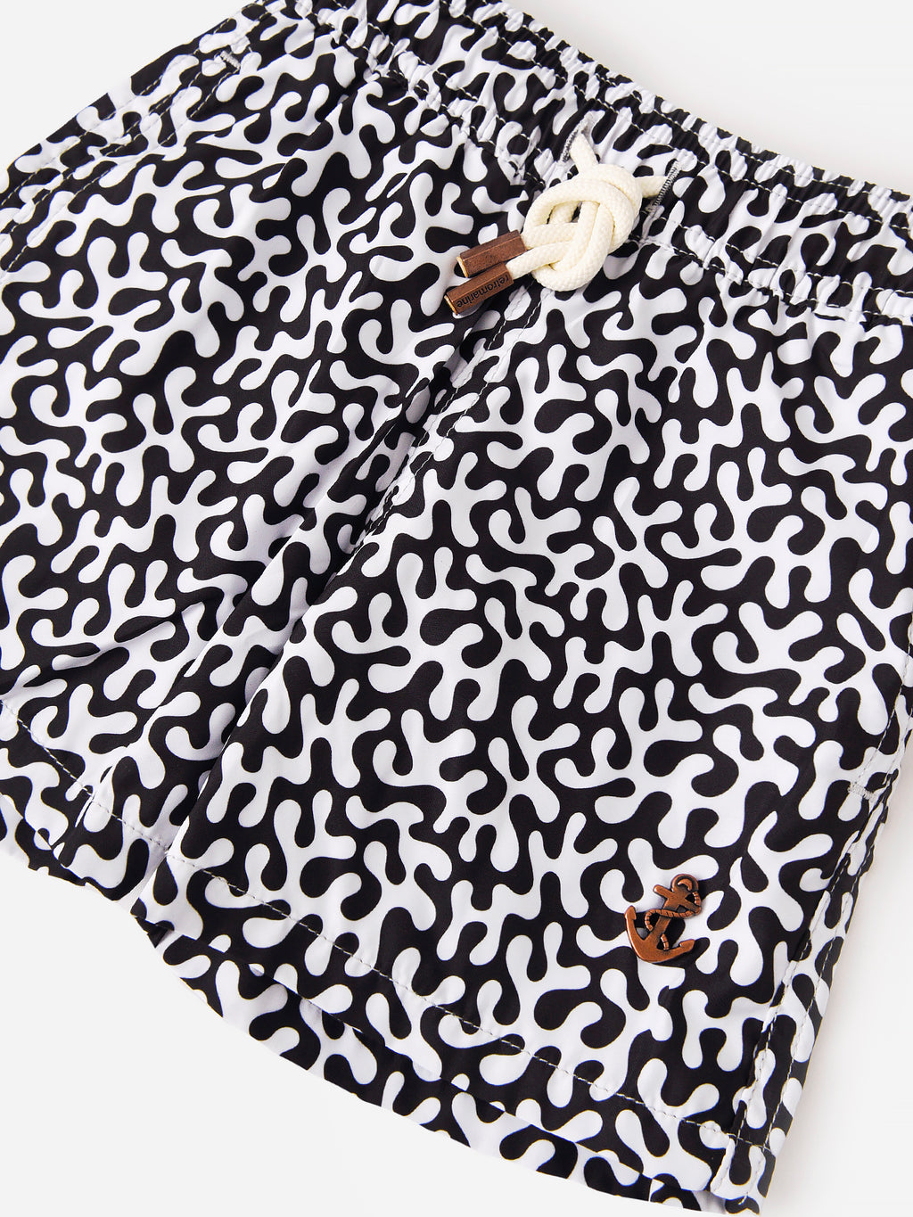 Retromarine Boys' Coral Swim Trunk - Saint Bernard