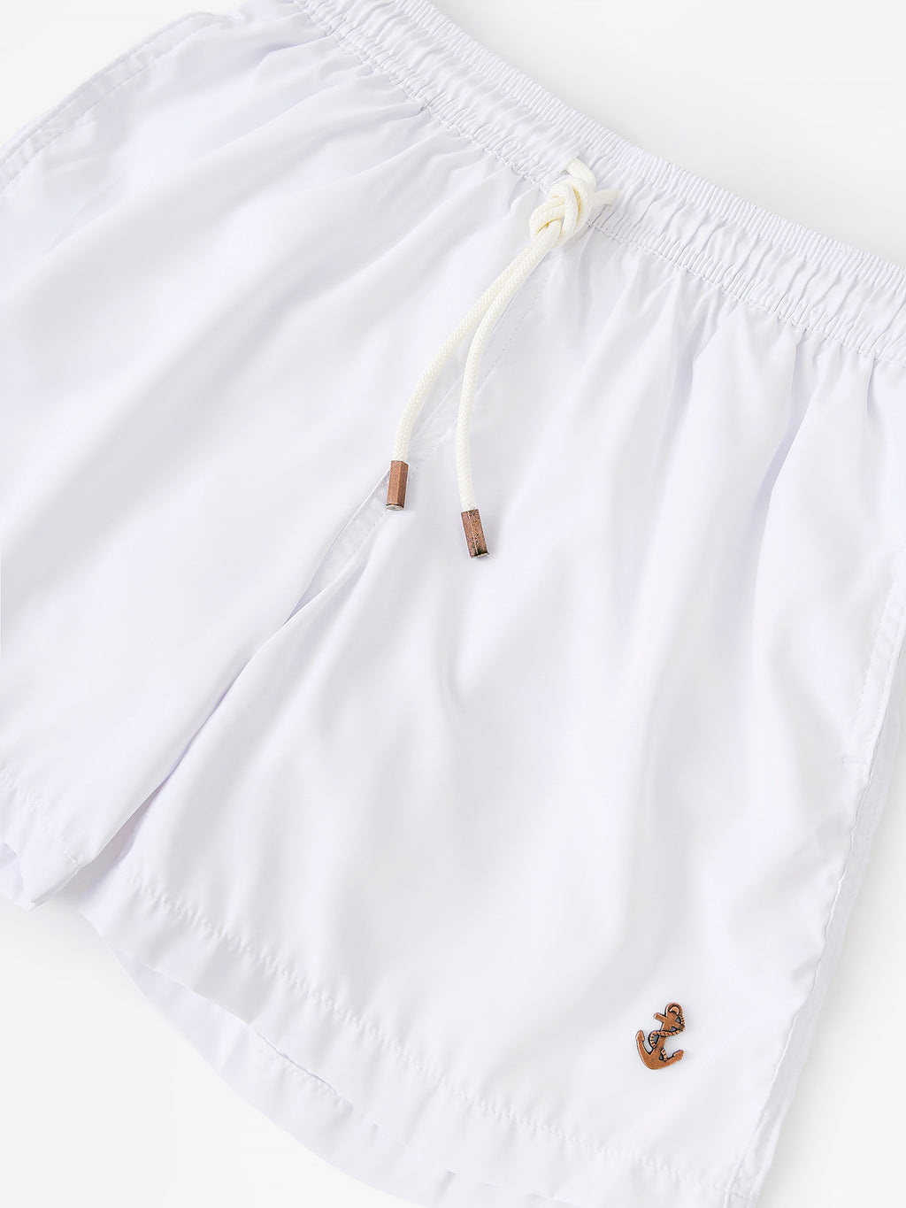 Retromarine Boys' Off White Swim Trunk - Saint Bernard