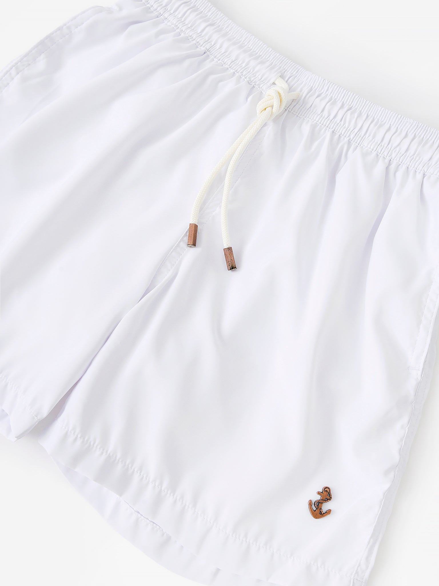 Retromarine Boys' Off White Swim Trunk - Saint Bernard