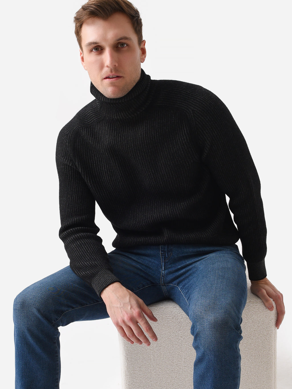 Sease Men's Dinghy Roll Sweater - Saint Bernard