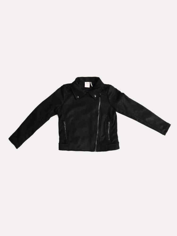 For All Seasons Faux Suede Mono Jacket
