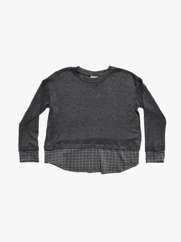 For All Seasons Long Sleeve Color Block Square - Saint Bernard