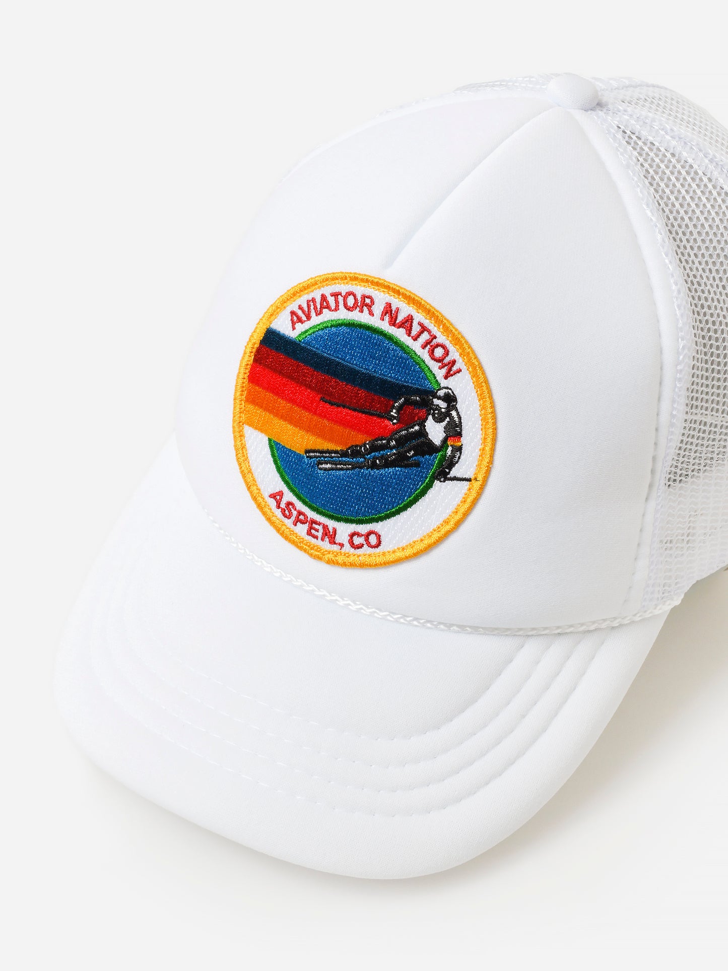 Aviator Nation Kids' Signature Vintage Foam Trucker Hat - Saint Bernard