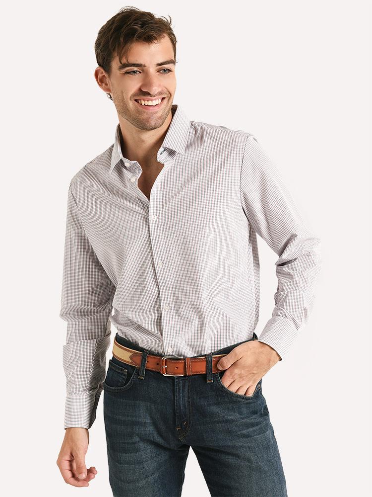 Mizzen+ Main Finch Dress Shirt - Saint Bernard