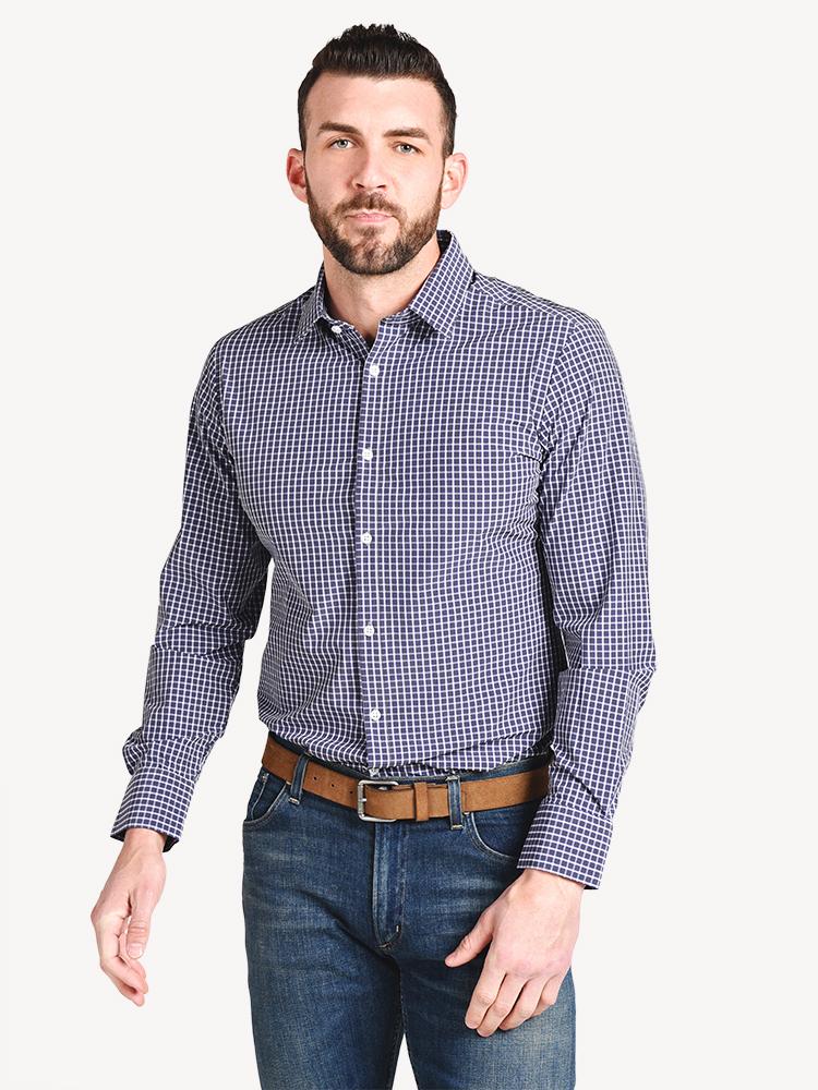 Mizzen+Main Men’s Cunningham Shirt - Saint Bernard