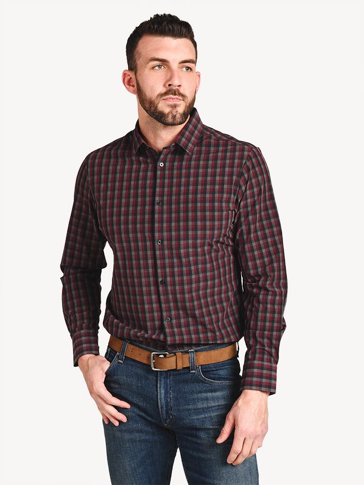 Mizzen+Main Men’s Plainview Shirt - Saint Bernard