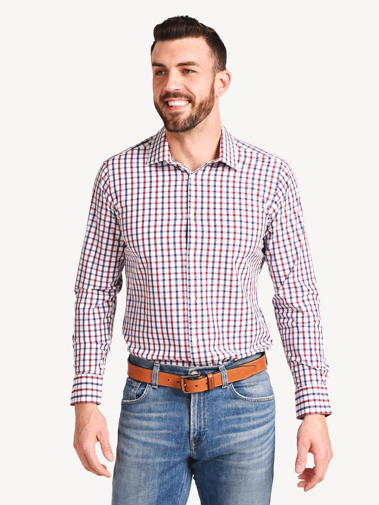 Men’s Mizzen + Main Nash Button Down - Saint Bernard