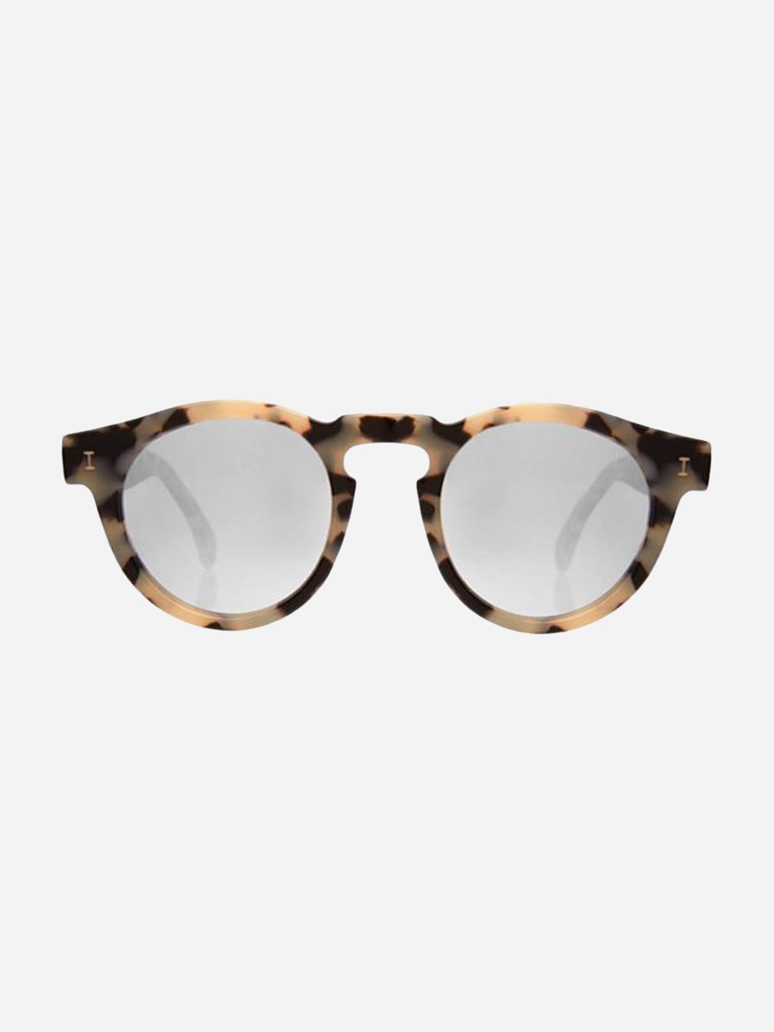 Illesteva Leonard Suglasses Tortoise with Silver Mirror Lens - Saint Bernard