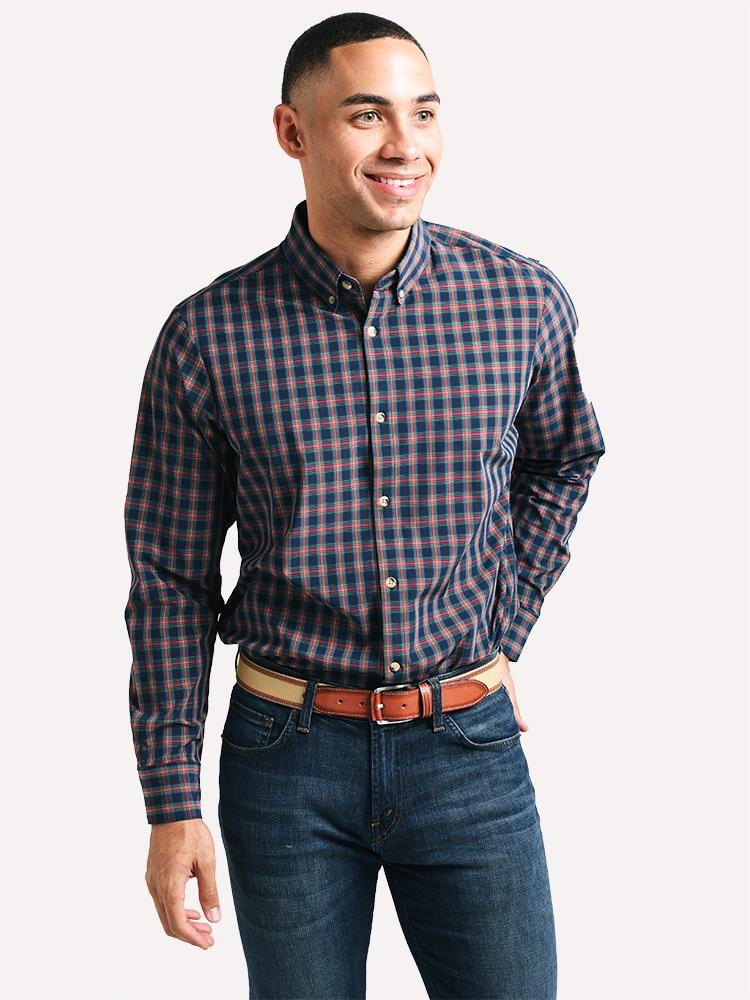 Mizzen+Main Lockhart Button Down Shirt - Saint Bernard