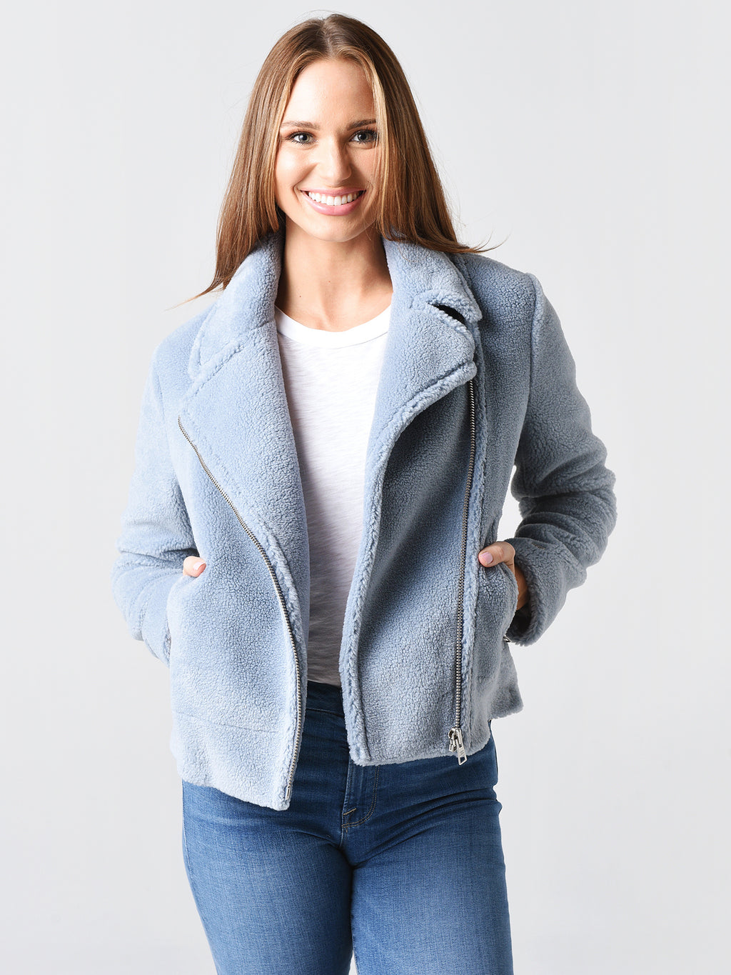 Soia & Kyo Women's Laure Sherpa Jacket - Saint Bernard