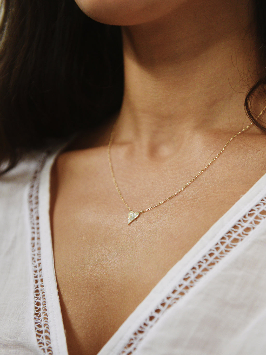 LAWSON HEART NECKLACEx14KYELLOWGOLD-alt1