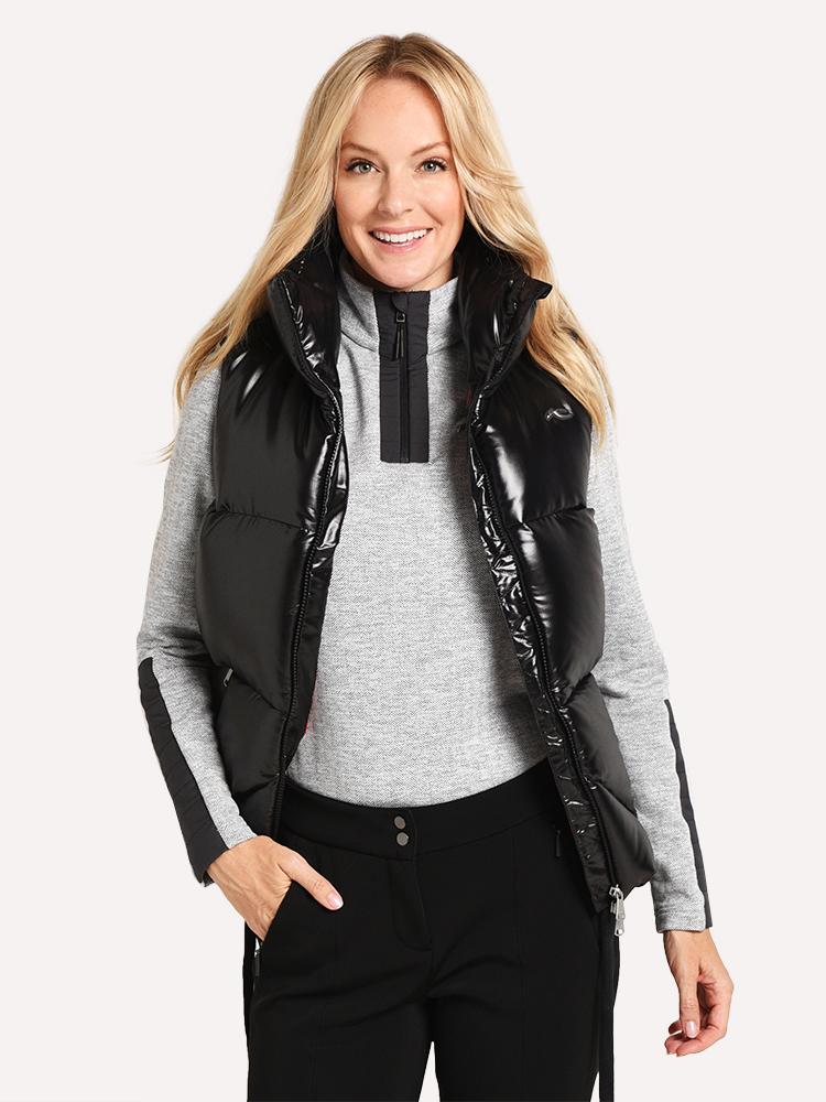 Kjus Women's Trovat Vest Shiny - Saint Bernard