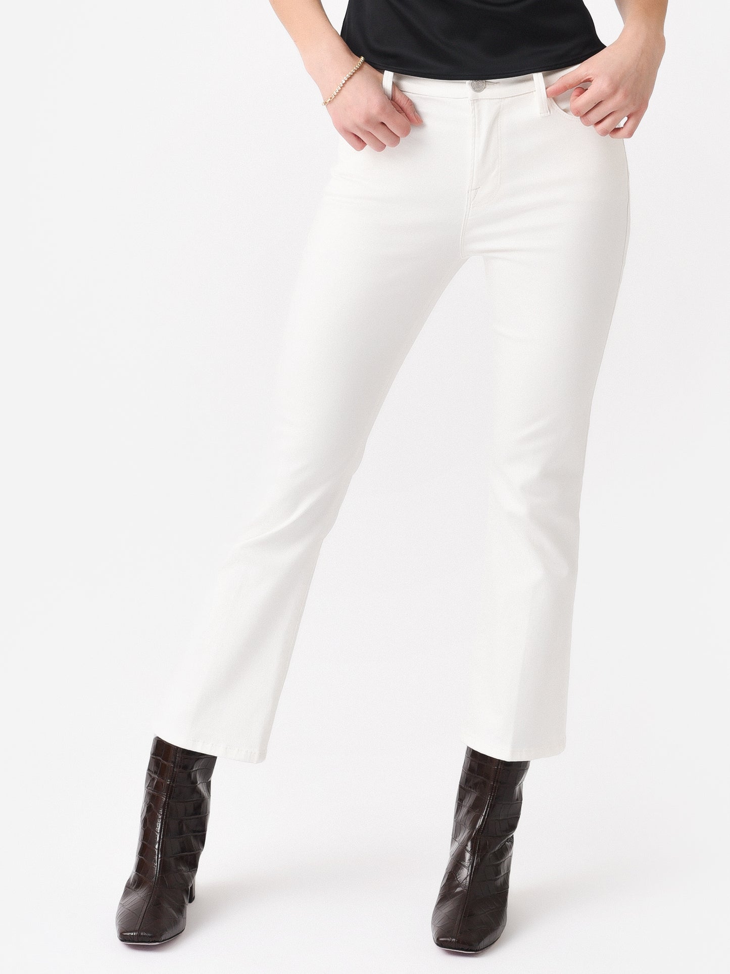 Frame Women's Le Crop Mini Boot Jean - Saint Bernard