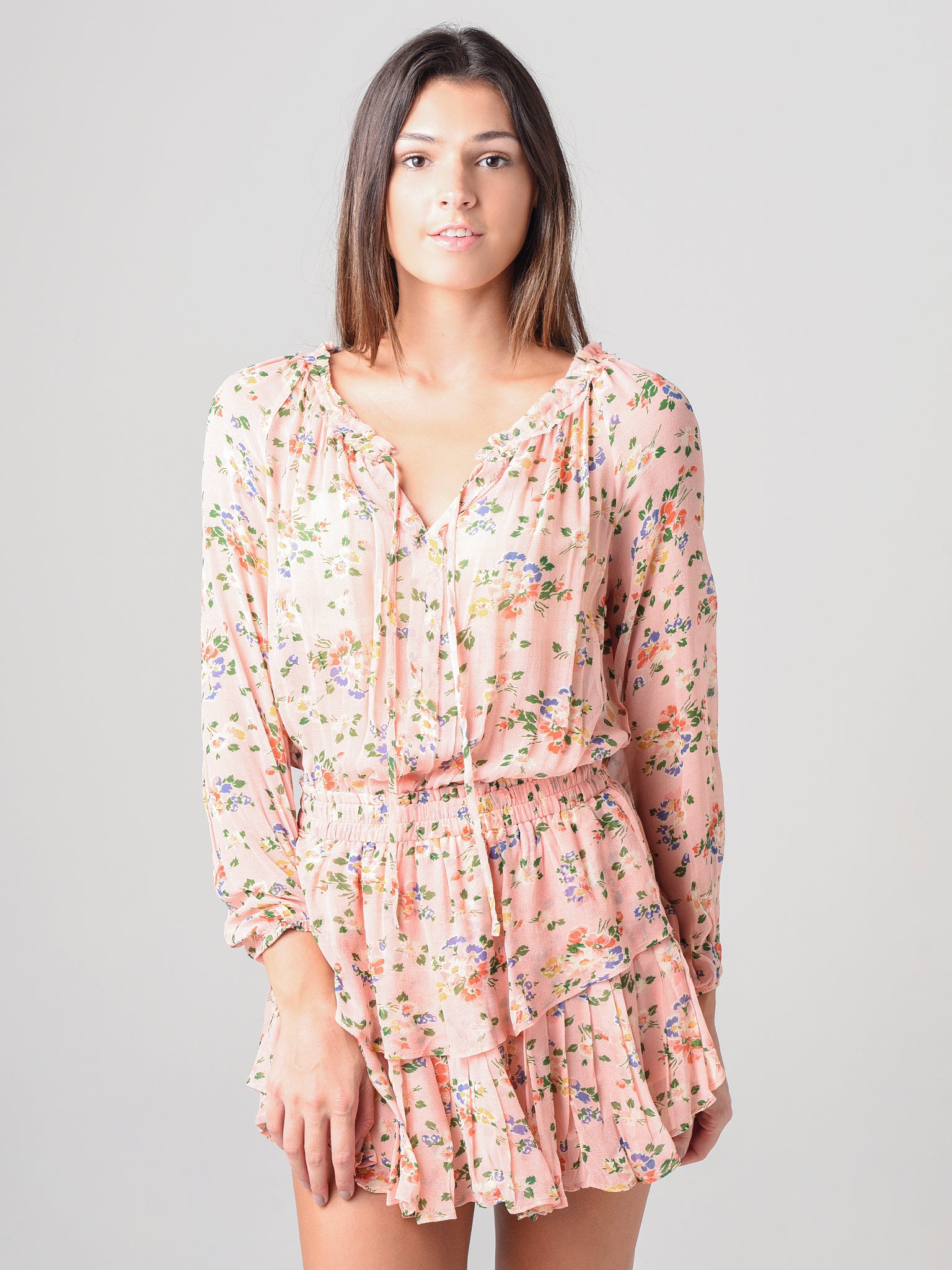 Loveshack Fancy Women's Popover Dress - Saint Bernard