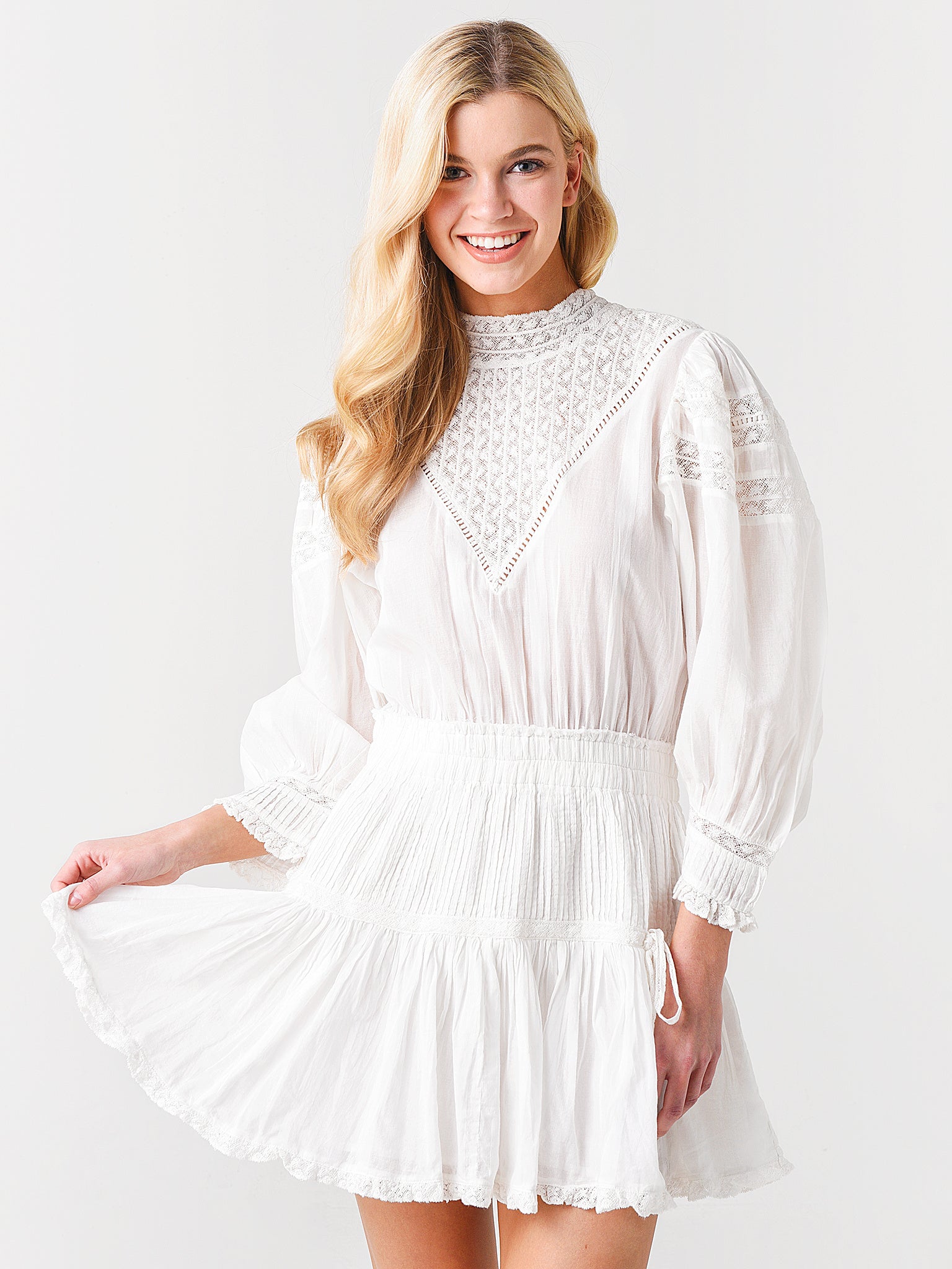 Loveshack Fancy Women's Viola Dress - Saint Bernard