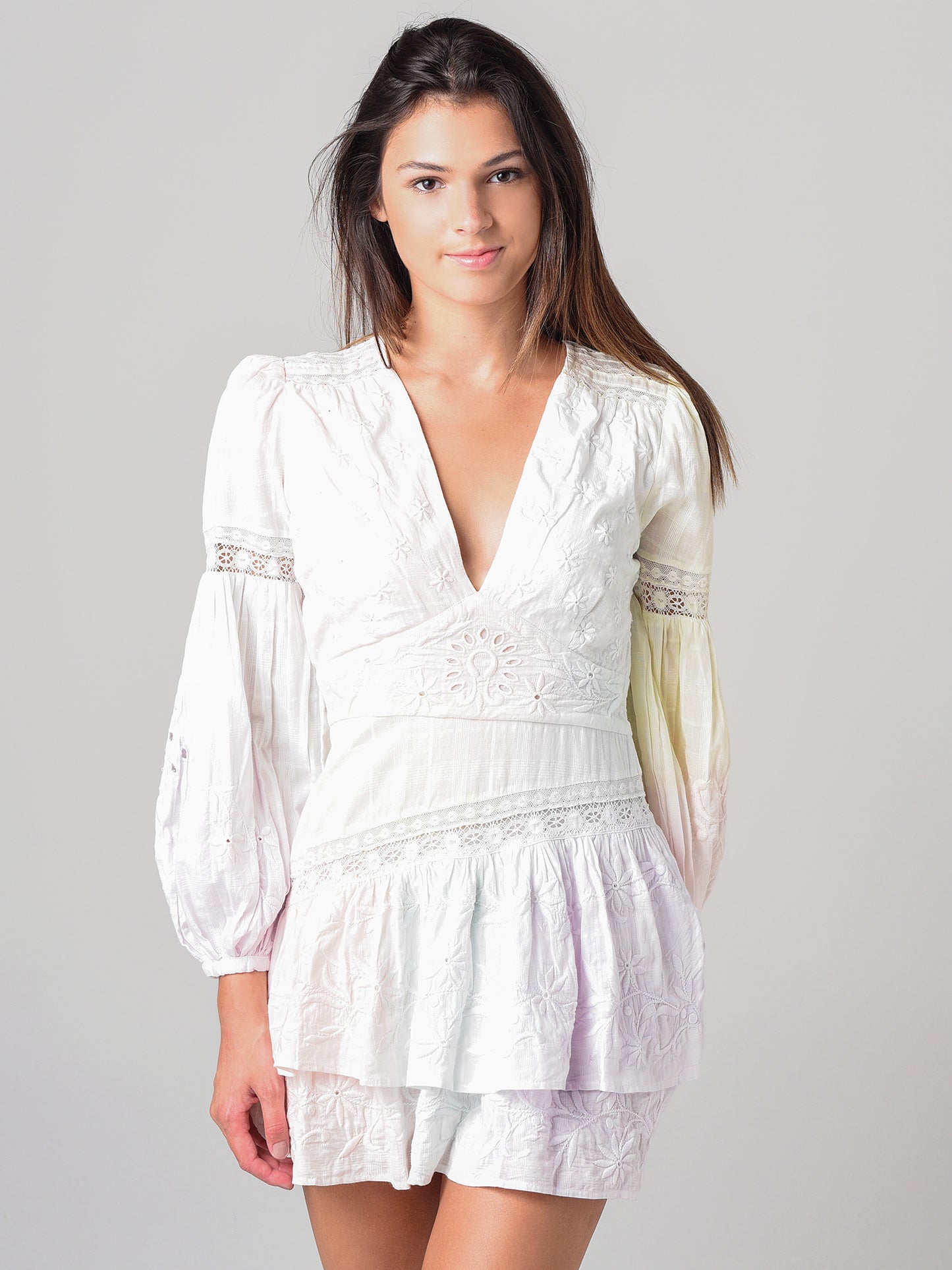 Loveshack Fancy Women's Abitha Dress - Saint Bernard