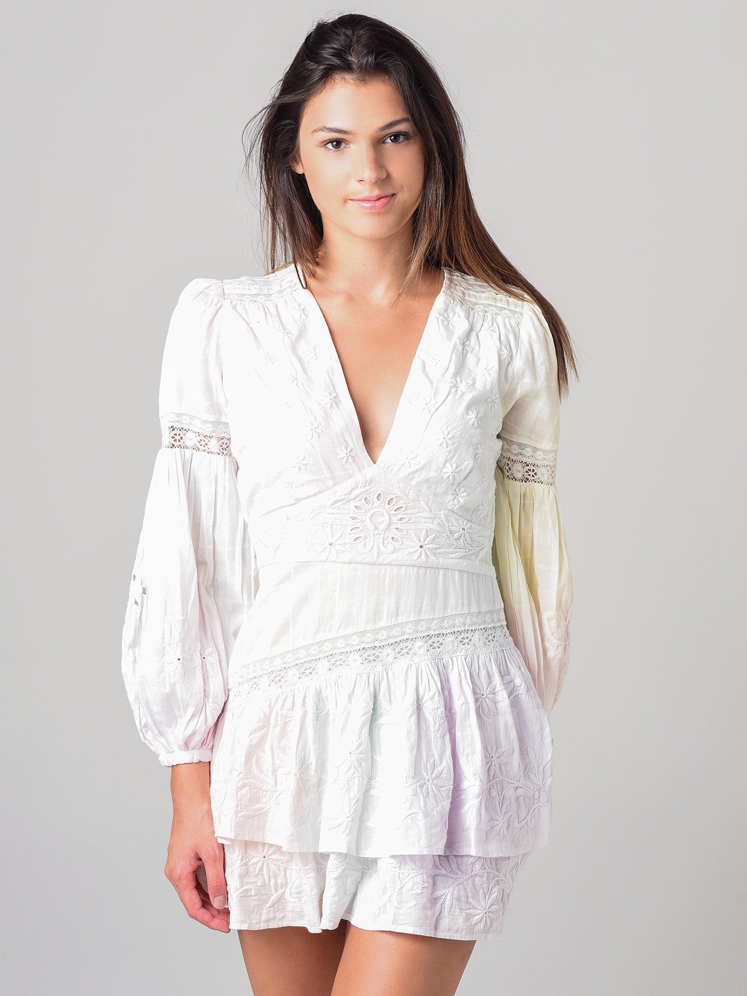 Loveshack Fancy Women's Abitha Dress - Saint Bernard