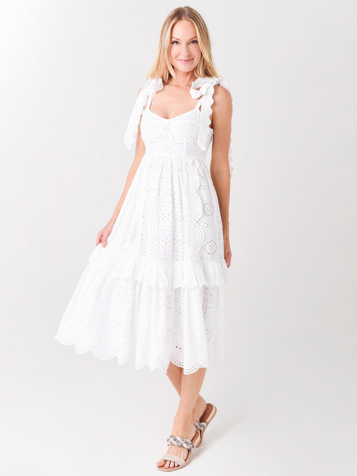 Loveshack Fancy Women's Antonella Dress - Saint Bernard