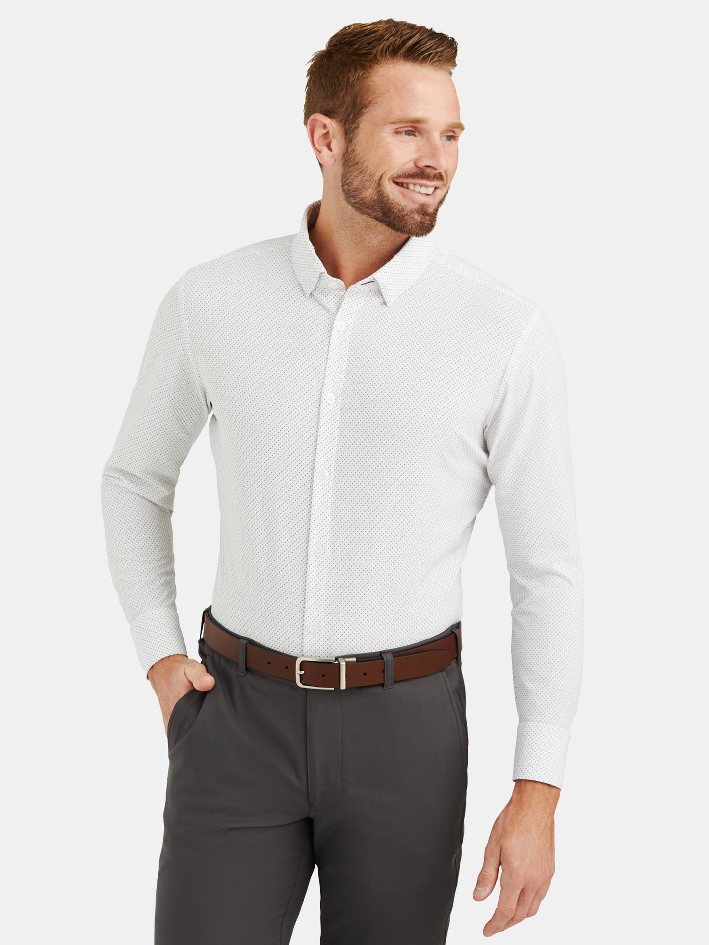 Mizzen+Main Leeward Dress Shirt - Saint Bernard