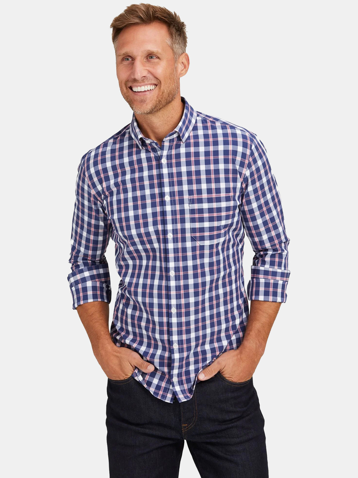 Mizzen+Main Leeward Casual Dress Shirt - Saint Bernard