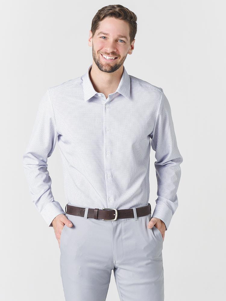 Mizzen+Main Men's Leeward Button-Down Shirt - Saint Bernard