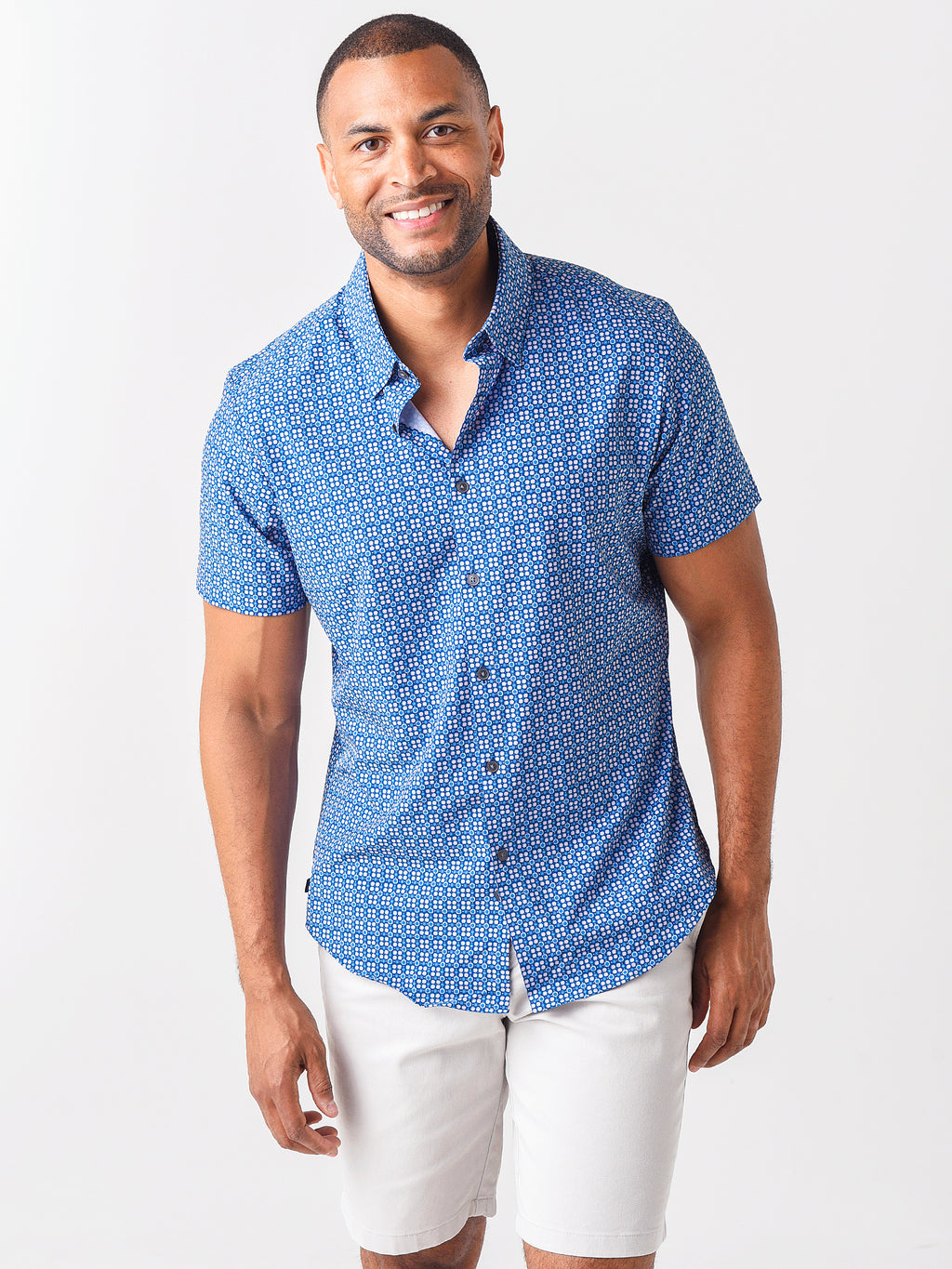 Mizzen+Main Leeward Short Sleeve Shirt - Saint Bernard
