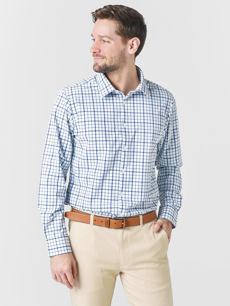 Mizzen+Main Men's Leeward Button-Down Shirt - Saint Bernard