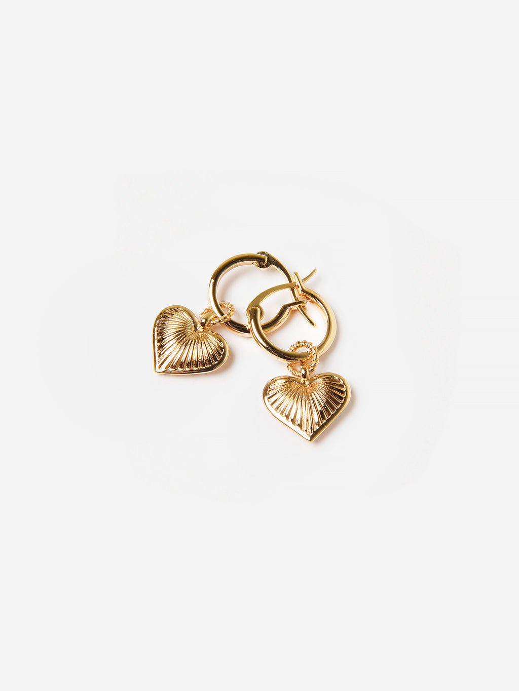 Leeada Jewelry Women's Venus Heart Earrings - Saint Bernard