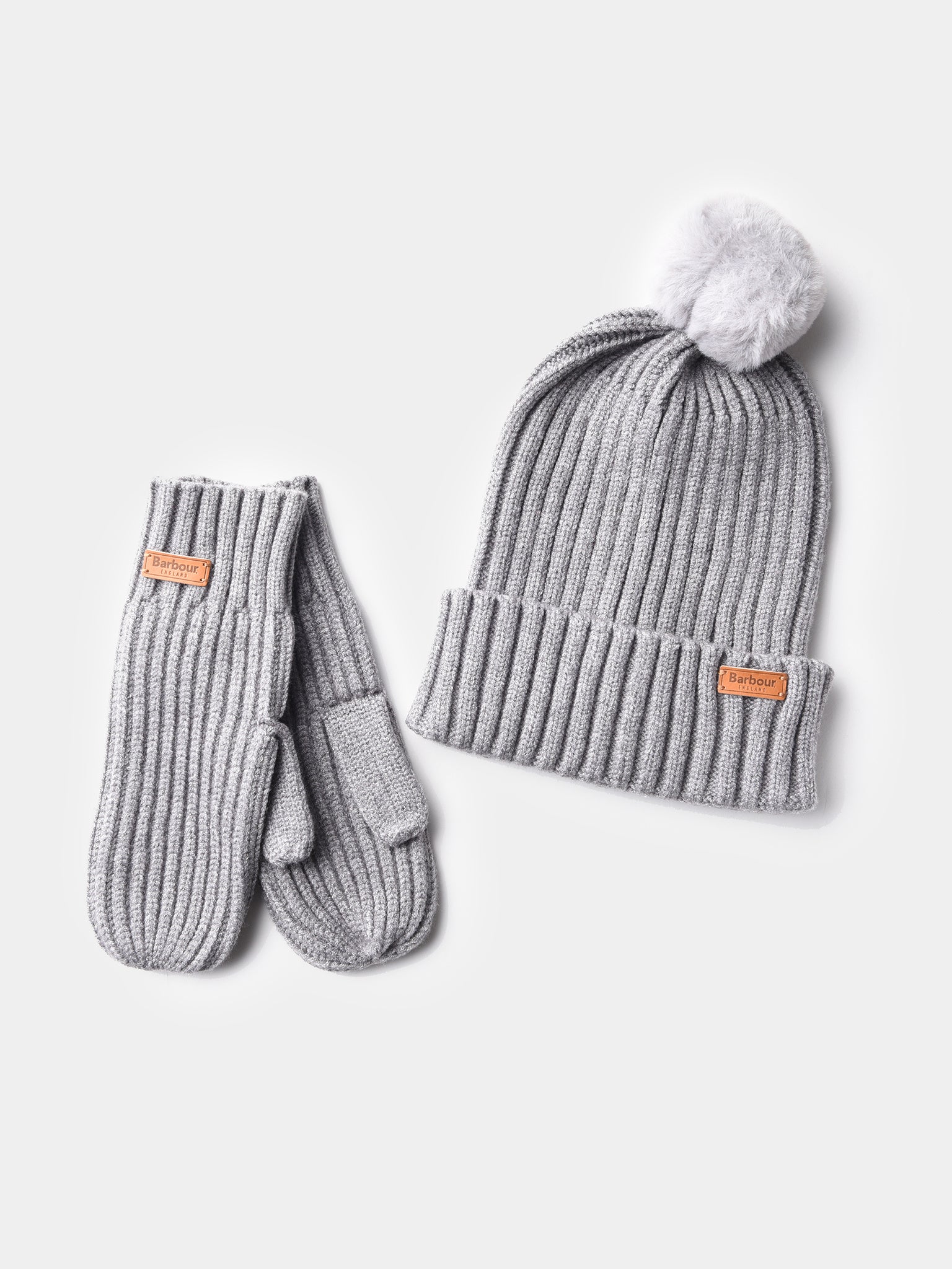 Barbour Women's Whitlaw Beanie & Mitt Set - Saint Bernard