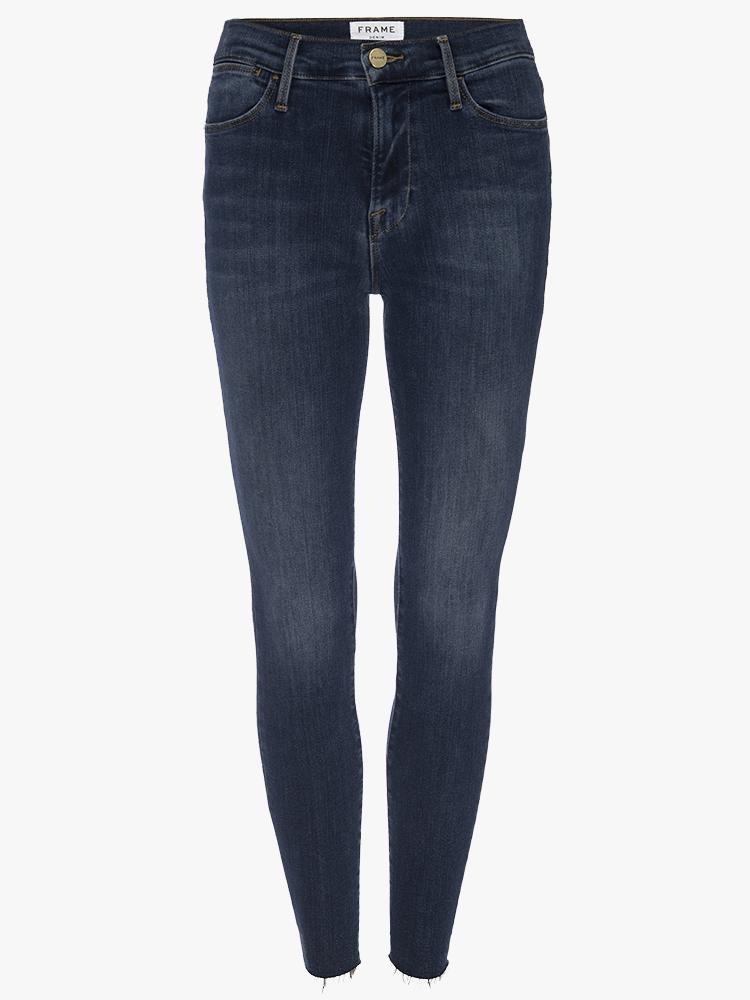Frame Women’s Le High Skinny Raw Edge Jean - Saint Bernard